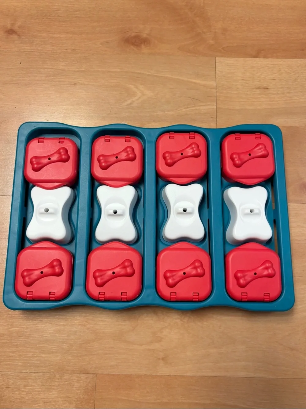 Nina Ottosson Dog Brick Interactive Treat Puzzle Toy Level 2 Puppy Enrichment